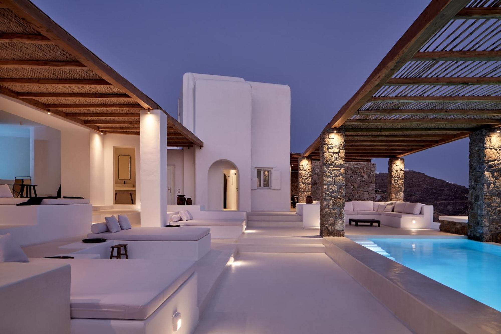 Villa La Piscine Mykonos Houlakia  Extérieur photo