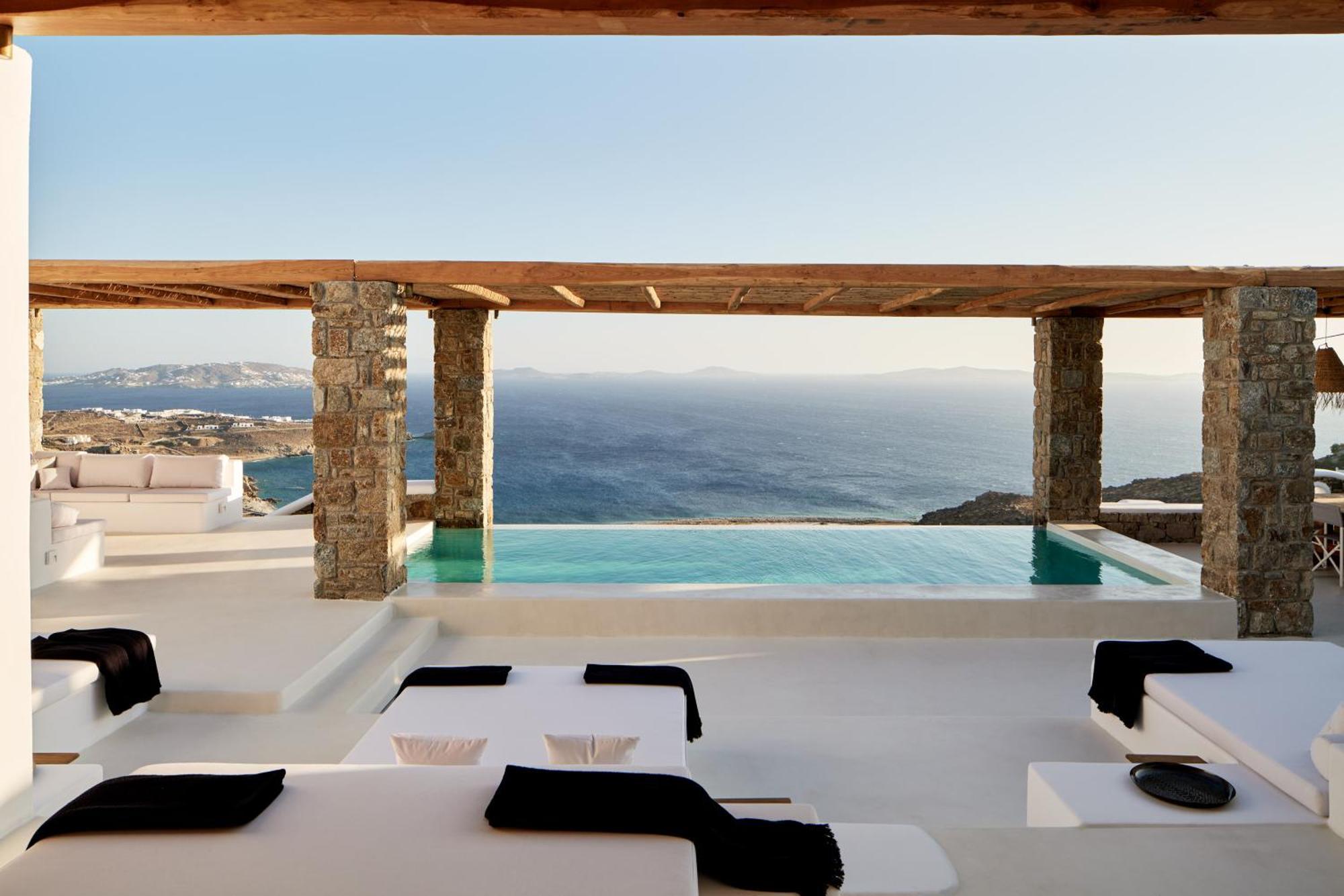 Villa La Piscine Mykonos Houlakia  Extérieur photo