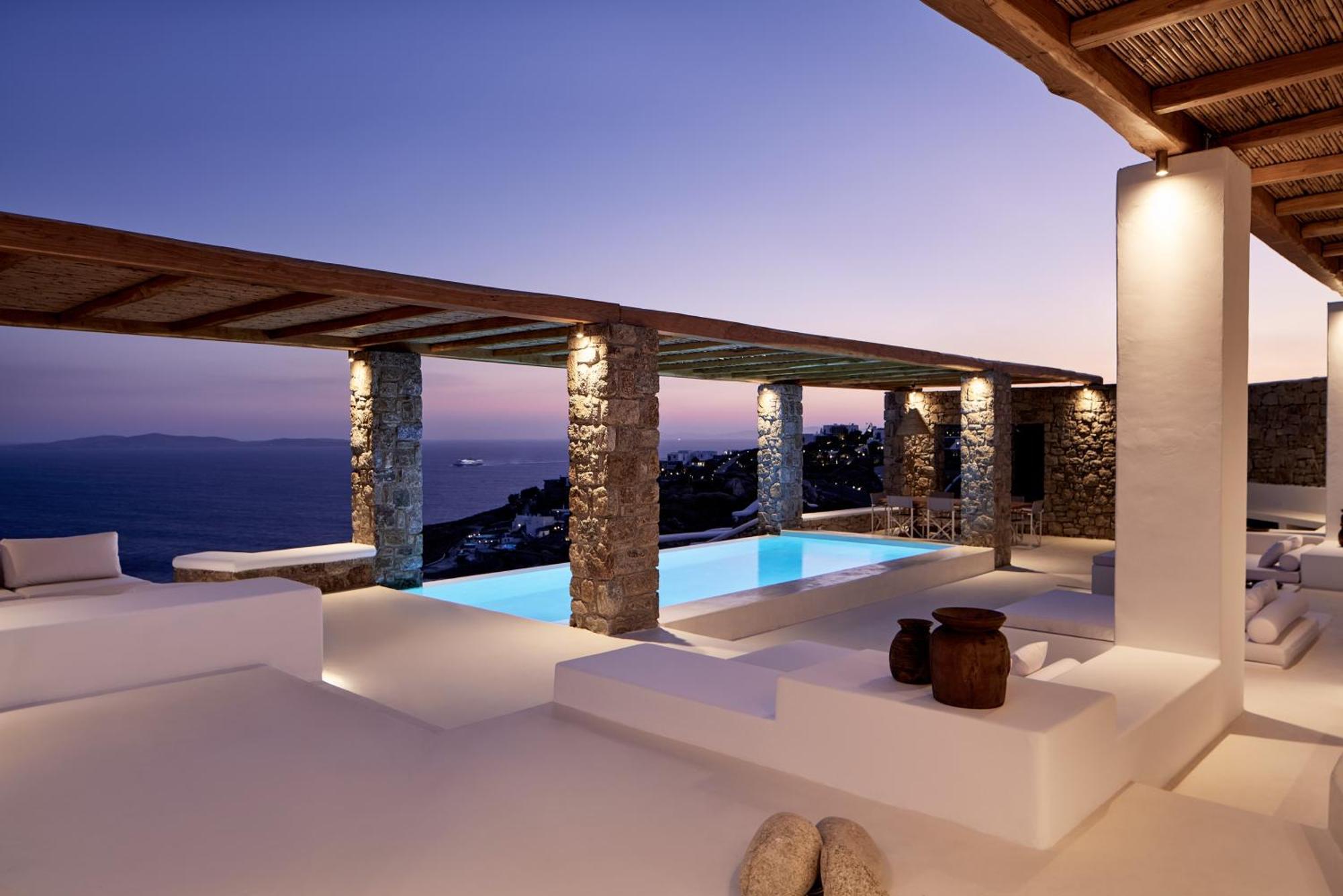 Villa La Piscine Mykonos Houlakia  Extérieur photo