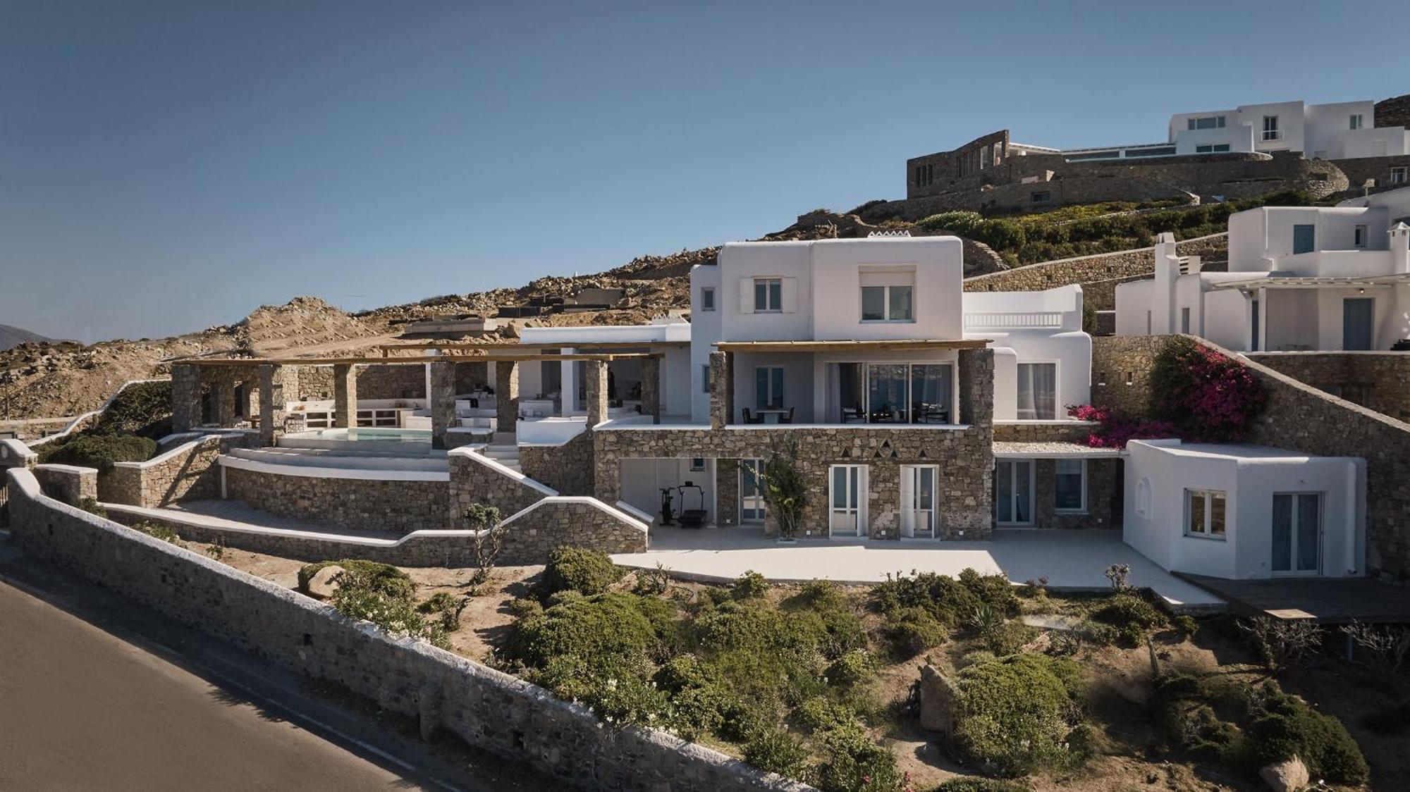 Villa La Piscine Mykonos Houlakia  Extérieur photo