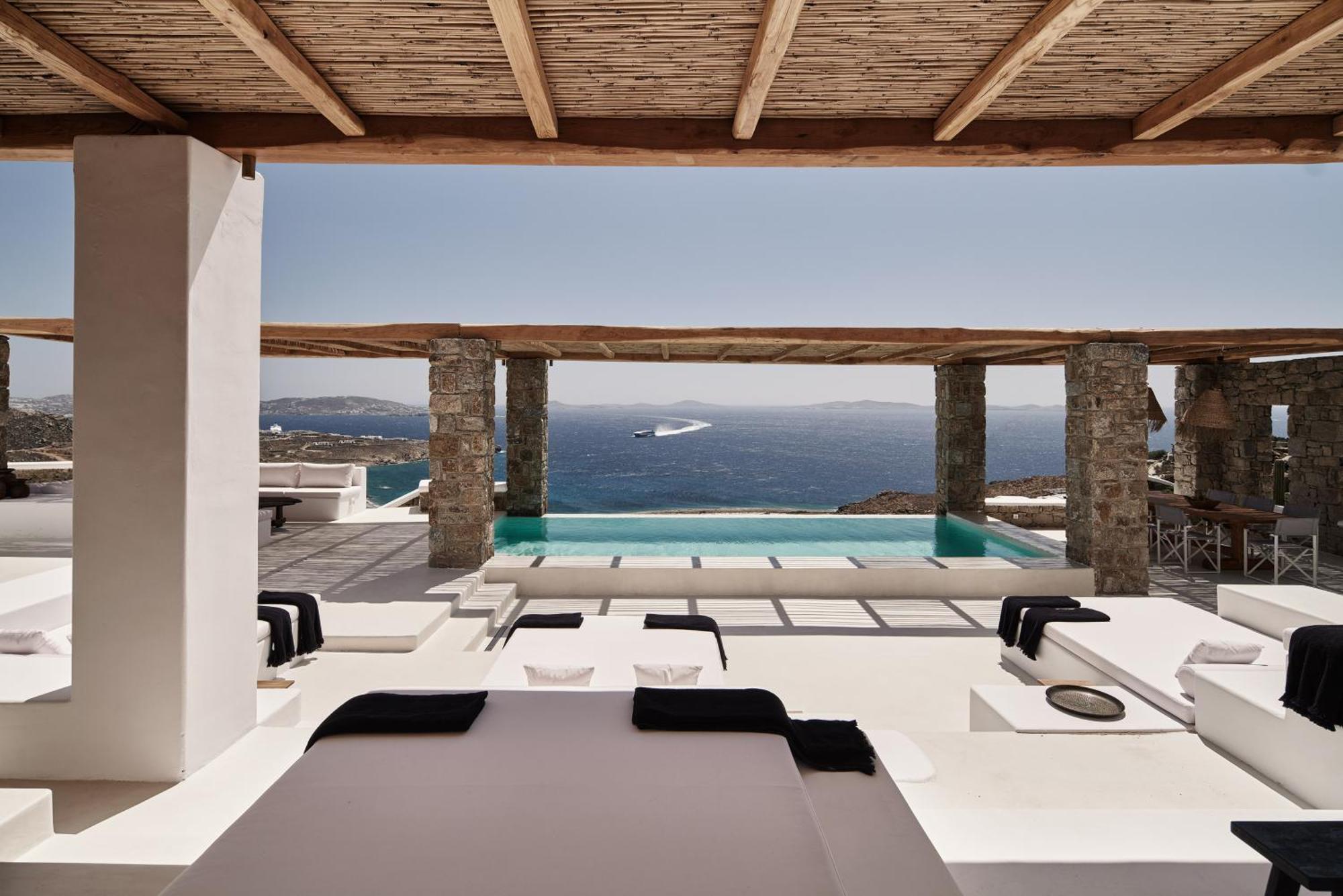 Villa La Piscine Mykonos Houlakia  Extérieur photo